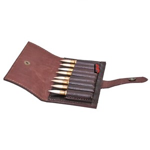 Porte-cartouches en cuir de vachette – Porte-munitions durable pour la chasse et le tir (OEM/Personnalisé) - Product Image 1