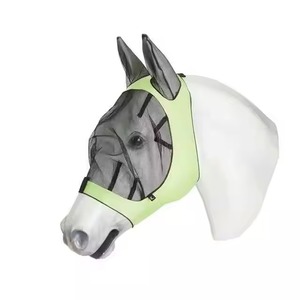 Professional Fly Horse Mask Anti-Mosquito Breathable Mesh Horse Riding Safe Horse Wear Decoration <b>Equestrian</b> Supplies Wholesale - Product Image 2
