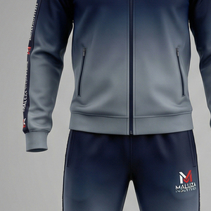 ชุดวอร์มลำลองมีฮู้ด ระบายอากาศได้ดี พิมพ์ลายหรือสีพื้น สำหรับออกกำลังกาย จัดส่งรวดเร็ว สหรัฐอเมริกา ยุโรป MALUZA INDUSTRIES - Product Image 2