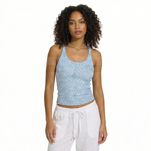 Blusas de alto rendimiento para mujer, chaleco sin mangas transpirable de secado rápido para entrenamiento deportivo, blusa para mujer - Product Image 1