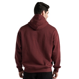 Sweat-shirt à capuche épais pour homme, 500 GSM, en molleton de coton, pour l'hiver, personnalisable, fournisseur OEM, marque privée - Product Image 3
