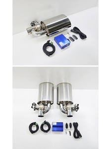 Nouveau silencieux en acier inoxydable 304 Mustang 2.3 Custom Tuning / Échappement universel de performance MAINTEC H-Type Valvetronic (EVC) - Product Image 4