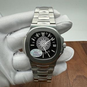 Splendid Gift Jewelry Silver Moissanite Analog <b>Watch</b> 40mm <b>Case</b> Sapphire Crystal Dial Date Display Luxury Fashion Quartz Movement - Product Image 2