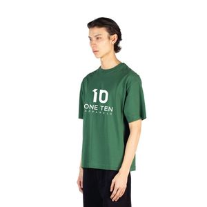 T-shirt vert pour homme |   T-shirt à manches courtes en coton de qualité supérieure à col rond |   T-shirt uni décontracté pour impression, vente en gros, OEM, ODM - Product Image 2