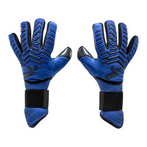 Gants de gardien de but pour hommes, en latex de caoutchouc à particules de 4 mm, coupe négative, résistants à l'abrasion, pour terrain synthétique - Product Image 2