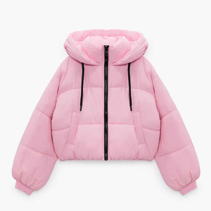 <b>Women's</b> Puffer <b>Jacket</b> Quilted Hooded Full Zip Warm <b>Lightweight</b> Winter Outdoor Casual Insulated <b>Jacket</b> for <b>Women</b> and Adults Daily - Product Image 1