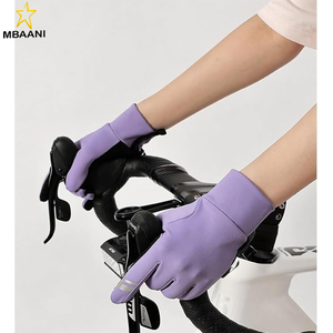 Winter Windproof Cycling <b>Gloves</b> Thicken Palm Cushion <b>Touchscreen</b> Hand Warm Fleece Liners <b>Gloves</b> for Running Driving - Product Image 5