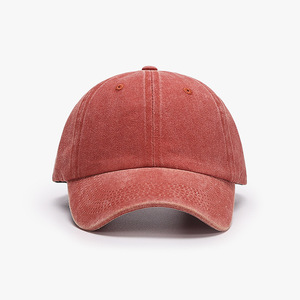 Washed Distressed Dad Hat Custom <b>Baseball</b> <b>Caps</b> Unstructured Wholesale <b>Plain</b> Dad Hats - Product Image 4