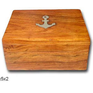 Hucha de Madera Pulida Ecológica para Montar en la Pared, Decoración del Hogar - Product Image 1