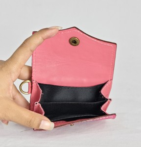 Monedero y Tarjetero Multifuncional de Cuero Genuino para Mujer, con Correa de Muñeca Bordada a Mano - Product Image 5