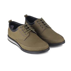 Zapatos de Vestir para Hombre Color Verde Oliva, Calzado Formal Sofisticado para Eventos de Oficina y Negocios, Estilo Clásico con Ajuste Cómodo - Product Image 1