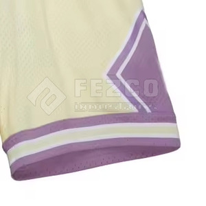 Shorts de basket-ball durables en maille 100 % polyester avec fonction coupe-vent pour l'entraînement, la pratique et les loisirs - Product Image 5