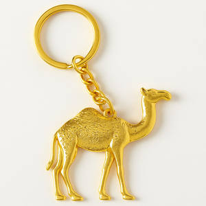 Llavero de metal con forma de camello de Dubái, de aleación de zinc, personalizado, recuerdo turístico de viaje. - Product Image 5
