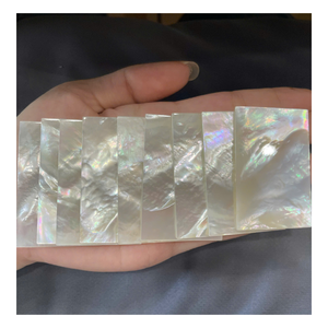 Láminas de Concha Rectangulares Irregulares con Acabado Brillante y Diseños Florales y Otros Temas para Decoración del Hogar DIY y Regalos Empresariales - Product Image 4