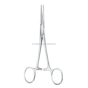 Pinces à artères droites et courbées VERITAS A-1 de qualité supérieure, 16 cm, instruments en acier inoxydable |   porte-aiguille - Product Image 6