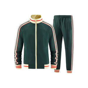 <b>Men</b> Hooded Winter Printed <b>Track</b> Suits Sets Short Sleeve Full-zip Sweatsuit Active <b>Jackets</b> and Pants 2 Piece Outfits - Product Image 1