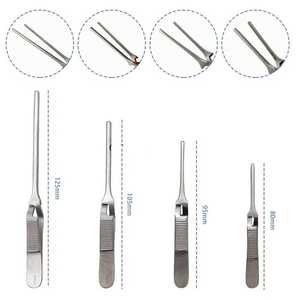 Altomme Instruments Pince vasculaire professionnelle à action croisée pour chirurgie cardiovasculaire en acier inoxydable - Product Image 4