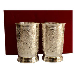 Eco Travel Copper Glass Tumbler Portable Ayurvedic Drinking Water Cup Metal <b>Drinkware</b> Export Supplier - Product Image 4