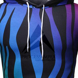 Oversized Sublimation Hoodie Mens pul over Plus Size Thick Fabric <b>Drop</b> Shoulder Boxy Fit Custom Streetwear Process Impex - Product Image 6
