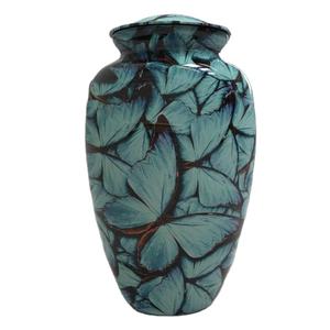 Urna Funeraria Grande de Aluminio para Cenizas, Suministro al por Mayor para Memoriales - Urna de Cremación de 10 Pulgadas para Exportación - Product Image 1