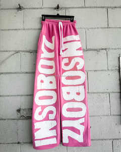 Pantalones de chándal acampanados informales Vintage para hombre más vendidos, ligeros, alto, nuevo diseño, multicolor para estampado de hojaldre, estampado de letras 3D personalizado - Product Image 5