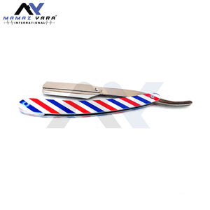Rasoirs de barbier de haute qualité, rasoir droit personnalisé, lame tranchante, rasoir professionnel, manche recouvert de papier, rasoir pour un rasage en douceur - Product Image 2