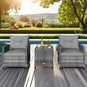 Élégant ensemble de meubles de jardin en osier du Vietnam au prix d'usine - Product Image 1