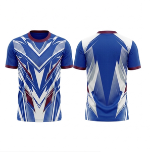 Maillots de football personnalisés de haute qualité, sublimés, à manches courtes, pour l'été, uniformes d'équipe personnalisés en gros, vêtements de sport OEM - Product Image 5
