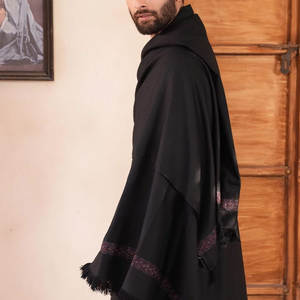 Traje tradicional pakistaní Shalwar Kameez para hombre en color marrón oscuro, tela de alta calidad, Kurta Pajama de diseñador para hombre, Bandhgala con logotipo personalizado. - Product Image 6