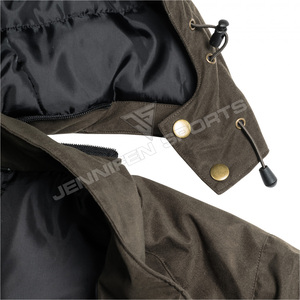 Chaqueta de Caza para Hombre, 100% Algodón, Transpirable, Resistente al Viento, Manga Larga, Logotipo Personalizado, Ropa de Invierno para Exteriores, Poliéster - Product Image 5