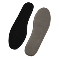 Semelles intérieures en mousse à mémoire de forme grises, souples, légères et amortissantes, unisexe, certifiées BSCI, pour chaussures de marche, baskets et décontractées
