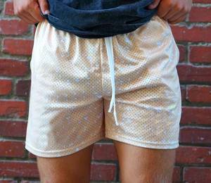 Short de sublimation de haute qualité pour homme avec motif en maille à double couche Short en maille personnalisé - Product Image 4