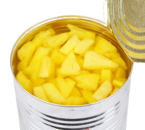 Ananas frais en conserve, en tranches, en anneaux, enrobés de sirop, préservés, Halal, Casher, Doux / Noisette - Product Image 4