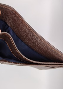 Portefeuilles pour hommes en cuir véritable de haute qualité, porte-cartes multi-emplacements, logo personnalisé, porte-cartes pour hommes, vente en gros OEM, doublure protégée RFID - Product Image 6