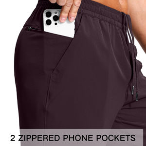 Pantalones Cortos de Tenis Ligeros para Hombre al por Mayor de Fábrica, Ecológicos, Transpirables, con Diseño Sólido y Cintura Elástica para Entrenamiento - Product Image 4