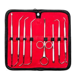 Instrumentos Bone Bridge: Juego de 8 instrumentos para elevación de senos, de acero inoxidable, certificado CE, de alta calidad, de doble punta, para implantes dentales - Product Image 5