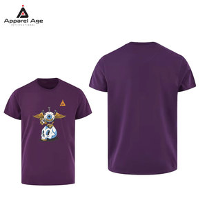 เสื้อยืดผู้ชายพิมพ์ลายกราฟิกแบรนด์สั่งทำขายส่ง เสื้อผ้าลำลอง ผ้าฝ้าย 100% ทรงหลวม สไตล์ใหม่ - Product Image 3