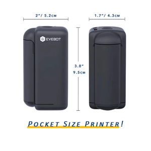 เครื่องพิมพ์ขนาดเล็กแบบพกพาติดตั้งง่าย - Product Image 2