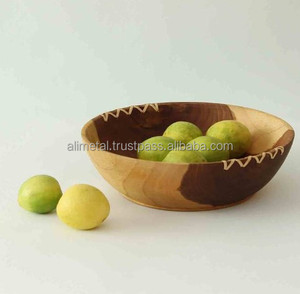 Bol en bois fabriqué à la main pour une utilisation polyvalente et avec la meilleure qualité absolue Personnalisation - Product Image 2