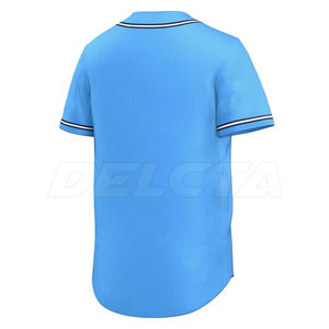 Maillot de baseball de qualité supérieure, couleur personnalisée, service OEM, maillot de baseball uni - Product Image 2