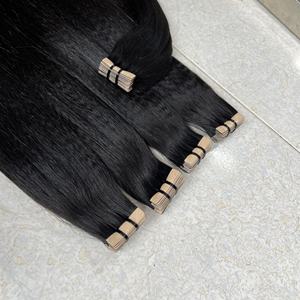 <b>Tape</b> Tip <b>Ins</b> Wholesale Price 100% Remy Human <b>Hair</b> <b>Extensions</b> Single Donor Cuticle Aligned Bundle Raw <b>Hair</b> Wave Burmese <b>Curly</b> - Product Image 5