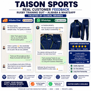 ชุดฝึกซ้อมรักบี้ TAISON SPORTS สำหรับทุกเพศ ผลิตจากโพลีเอสเตอร์อินเตอร์ล็อคคุณภาพพรีเมียม 280 GSM ผ้าฟลีซมีฮู้ด สีเทาแดง สำหรับฤดูหนาว ชุดทีม สามารถสั่งทำได้ - Product Image 6