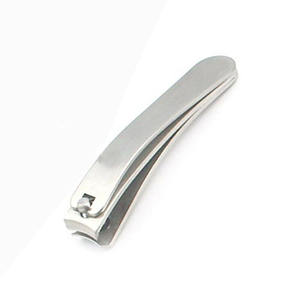 Coupe-ongles et pince à ongles en acier inoxydable de haute qualité avec poignée antidérapante noire et lame courbée pour les doigts et les orteils - Product Image 2