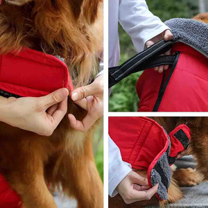 Ropa de Invierno para Perros, Chaleco Acolchado Grueso y Resistente al Viento, Chaqueta de Plumón para Perros, Ideal para Esquiar - Product Image 6
