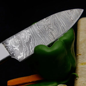 Ensemble de couteaux de cuisine en acier Damas de luxe, design moderne, expérience culinaire professionnelle, performance durable, pour la maison - Product Image 4