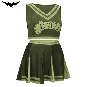 Bigetron Sports – Nouveaux ensembles d'uniformes de cheerleading professionnels de haute qualité pour la compétition scolaire, en Spandex/Polyester noir - Product Image 1