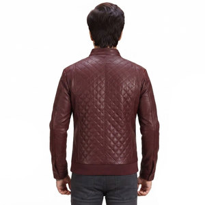 Diseña tus propias chaquetas de cuero de moda, chaqueta de cuero para hombre de alta calidad al mejor precio, chaquetas de manga larga para hombre - Product Image 2