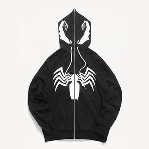 Sudadera con Capucha de Spiderman Rosa Unisex, Estampado Frontal Bordado, Ropa Casual de Otoño, Corte Regular, Tejido de Poliéster de Secado Rápido - Product Image 6