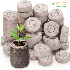 ECO2GO VIETNAM - Pellets de Fibra de Coco de Alta Calidad, Fibra de Coco Natural para Semillas con Excelente Absorción de Agua - Product Image 3