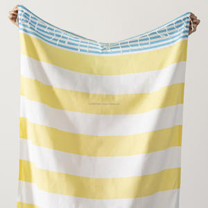 Summer Turkish Hamam Pestemal Beach <b>Towels</b> Wholesale 100X180CM 100% Cotton 40x70in Yellow Sarong Kikoy - Product Image 2